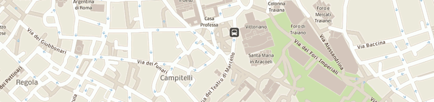 Mappa della impresa campidoglio srl a ROMA