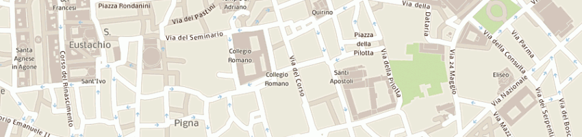 Mappa della impresa penn state university rome program a ROMA