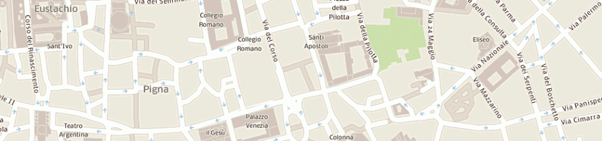 Mappa della impresa socomim srl a ROMA