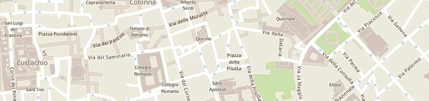 Mappa della impresa zauli camera di claudio zauli sas a ROMA