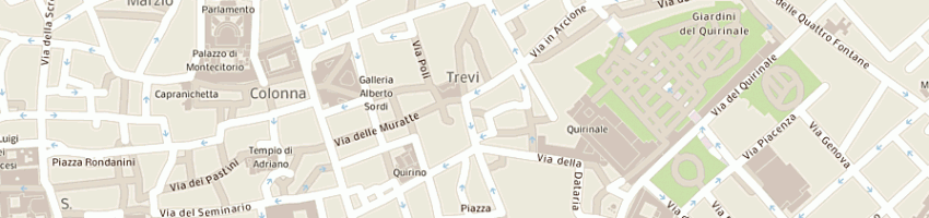 Mappa della impresa pizza in trevi di angelo rossano snc a ROMA