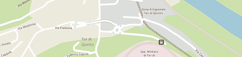 Mappa della impresa ieritano asfalti lazio srl a ROMA