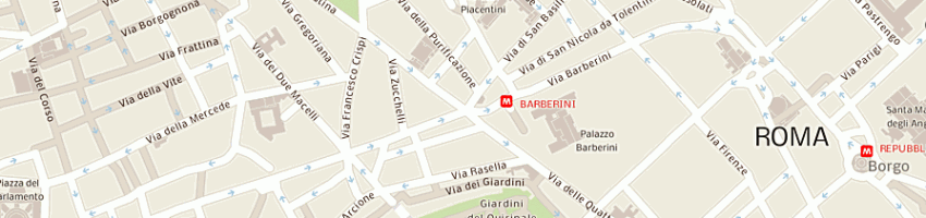 Mappa della impresa pepy's bar sas a ROMA