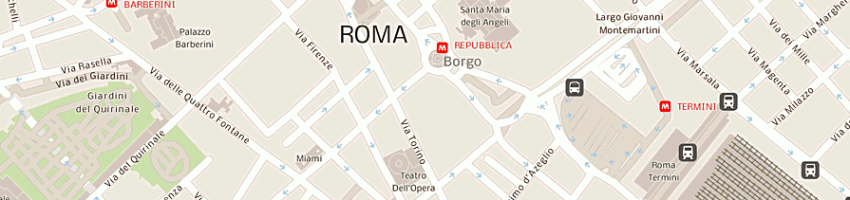 Mappa della impresa boscolo hotel exedra a ROMA