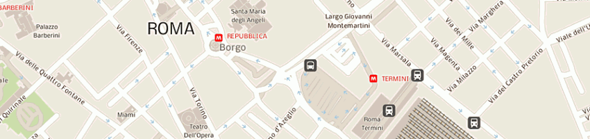 Mappa della impresa gambrinus bar (sas) a ROMA