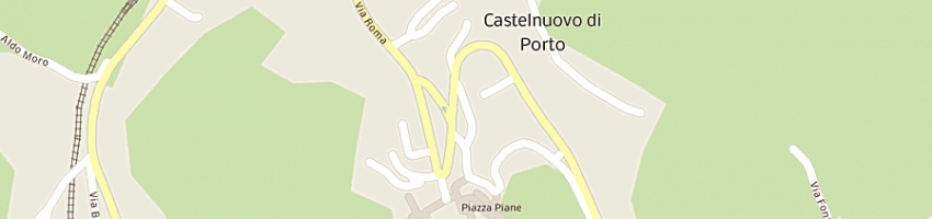 Mappa della impresa i templari di foresi gino a CASTELNUOVO DI PORTO