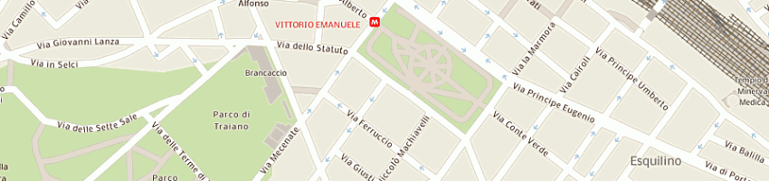 Mappa della impresa filcams cgil a ROMA