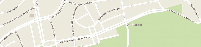 Mappa della impresa loreti alberto a ROMA