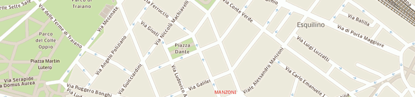 Mappa della impresa polizia distretto a ROMA