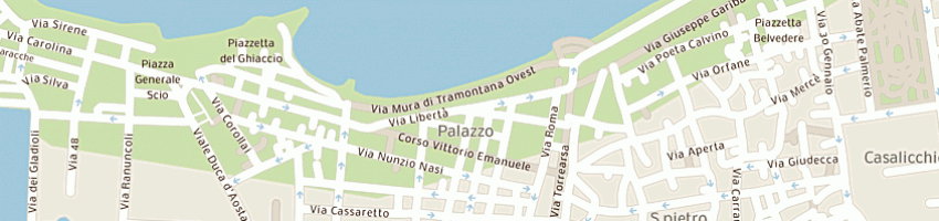 Mappa della impresa miceli antonio a TRAPANI