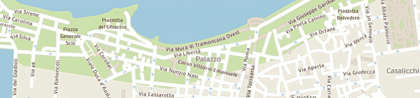 Mappa della impresa urso antonino a TRAPANI