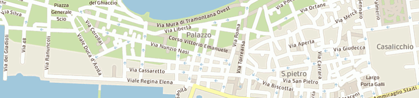 Mappa della impresa talon cafe' di lombardo giovanni a TRAPANI