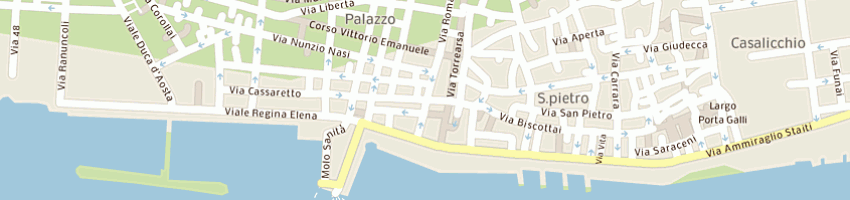 Mappa della impresa municipio - uffpi a TRAPANI