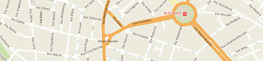 Mappa della impresa flli pierucci snc di stefano e alessandro pierucci a ROMA