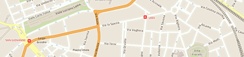 Mappa della impresa mameli giovanni a ROMA