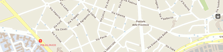 Mappa della impresa moroni dr a ROMA