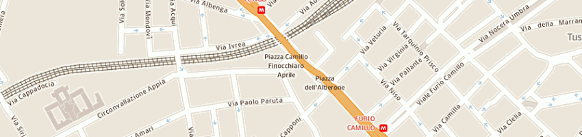 Mappa della impresa iachetti enrico maria a ROMA