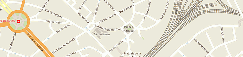 Mappa della impresa felli giorgio a ROMA