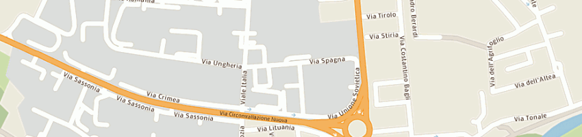 Mappa della impresa lappi agrumi srl a RIMINI