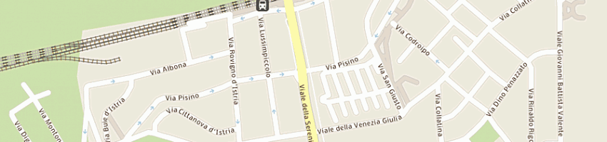 Mappa della impresa caffe multiservice srl a ROMA