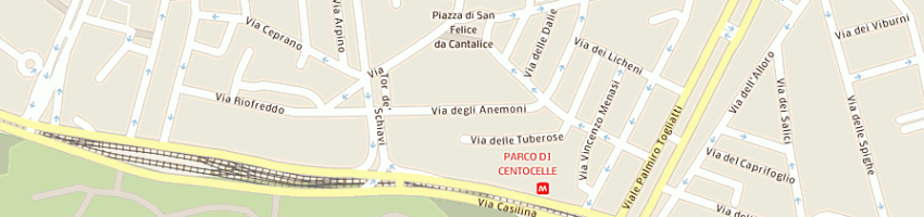 Mappa della impresa sit snc a ROMA