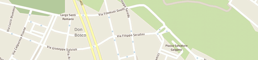 Mappa della impresa studio watt service srl a ROMA