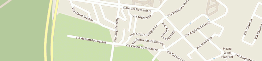 Mappa della impresa sioa di nicolai aldo - sas a ROMA