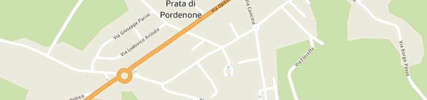 Mappa della impresa officina fiore di piccinato antonio a PRATA DI PORDENONE