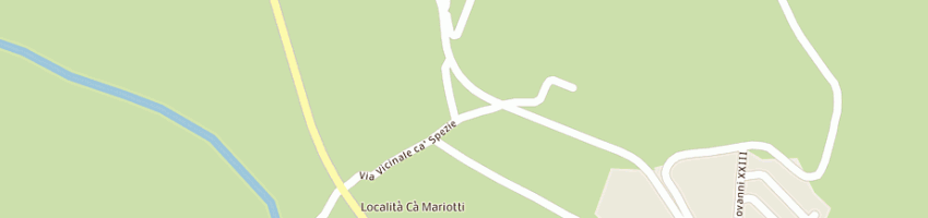 Mappa della impresa agrochimica fogliense di palazzi ernesto a MONTECALVO IN FOGLIA