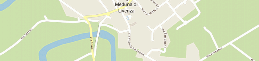 Mappa della impresa silvio bortolin sas a MEDUNA DI LIVENZA