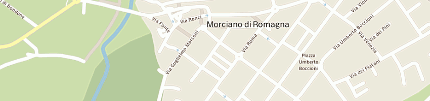 Mappa della impresa mariotti boutique a MORCIANO DI ROMAGNA