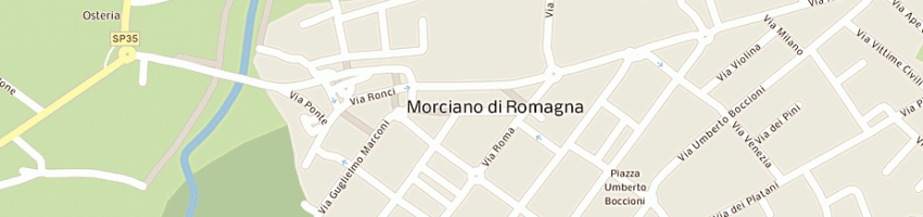 Mappa della impresa innocenti monica a MORCIANO DI ROMAGNA