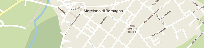 Mappa della impresa di giuli gabriele a MORCIANO DI ROMAGNA