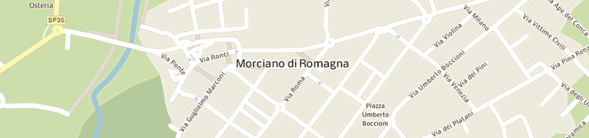 Mappa della impresa zanni umberto a MORCIANO DI ROMAGNA