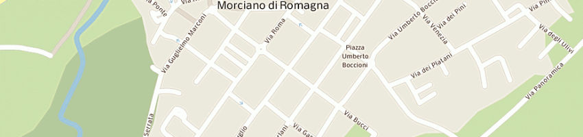 Mappa della impresa toselli aldo a MORCIANO DI ROMAGNA