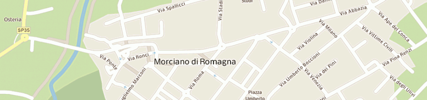 Mappa della impresa scuola media a MORCIANO DI ROMAGNA