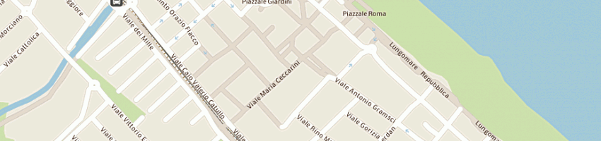 Mappa della impresa stefanel spa a RICCIONE