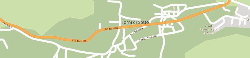 Mappa della impresa spezia fausto a FORNI DI SOTTO