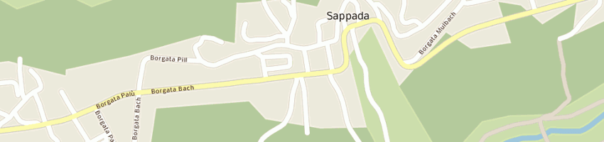 Mappa della impresa piller roner giordano a SAPPADA