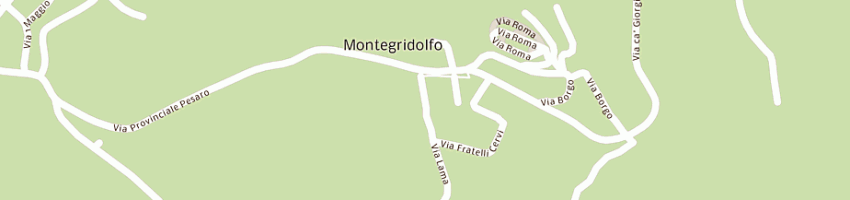 Mappa della impresa asscomunita papa giovanni xxiii a MONTEGRIDOLFO