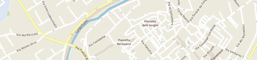 Mappa della impresa moretti aldo a FOLIGNO