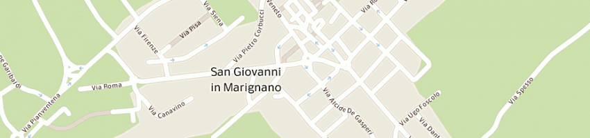 Mappa della impresa donna donna di vanzolini g a SAN GIOVANNI IN MARIGNANO