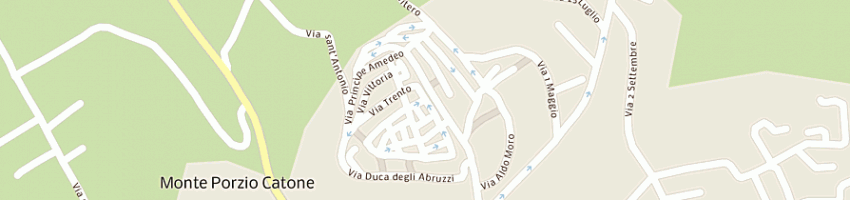 Mappa della impresa dolciotti sergio a MONTE PORZIO CATONE