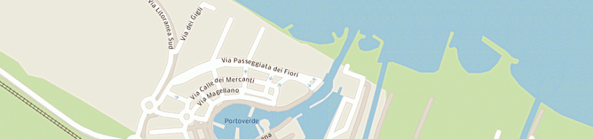 Mappa della impresa ristorante lanterna snc a MISANO ADRIATICO