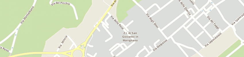 Mappa della impresa generalmusic srl a SAN GIOVANNI IN MARIGNANO