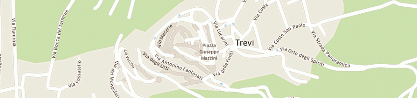 Mappa della impresa bar ciotti a TREVI