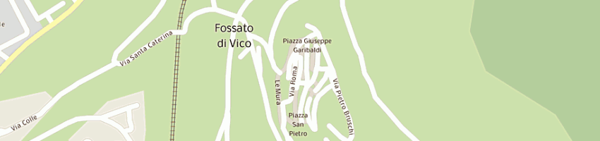 Mappa della impresa pro loco fossato di vico a FOSSATO DI VICO