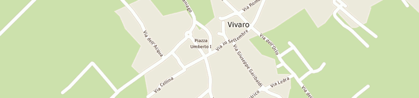 Mappa della impresa de zorzi dante a VIVARO