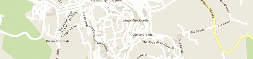 Mappa della impresa gimaredil srl a SALEMI