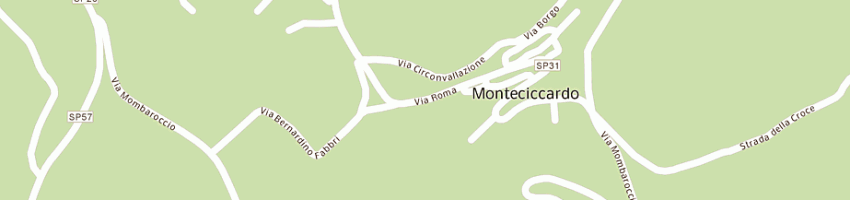 Mappa della impresa aloisi alberto a MONTECICCARDO